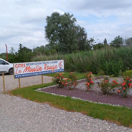 Le Moulin Rouge De Clairmarais "Le Heron" Exterior foto